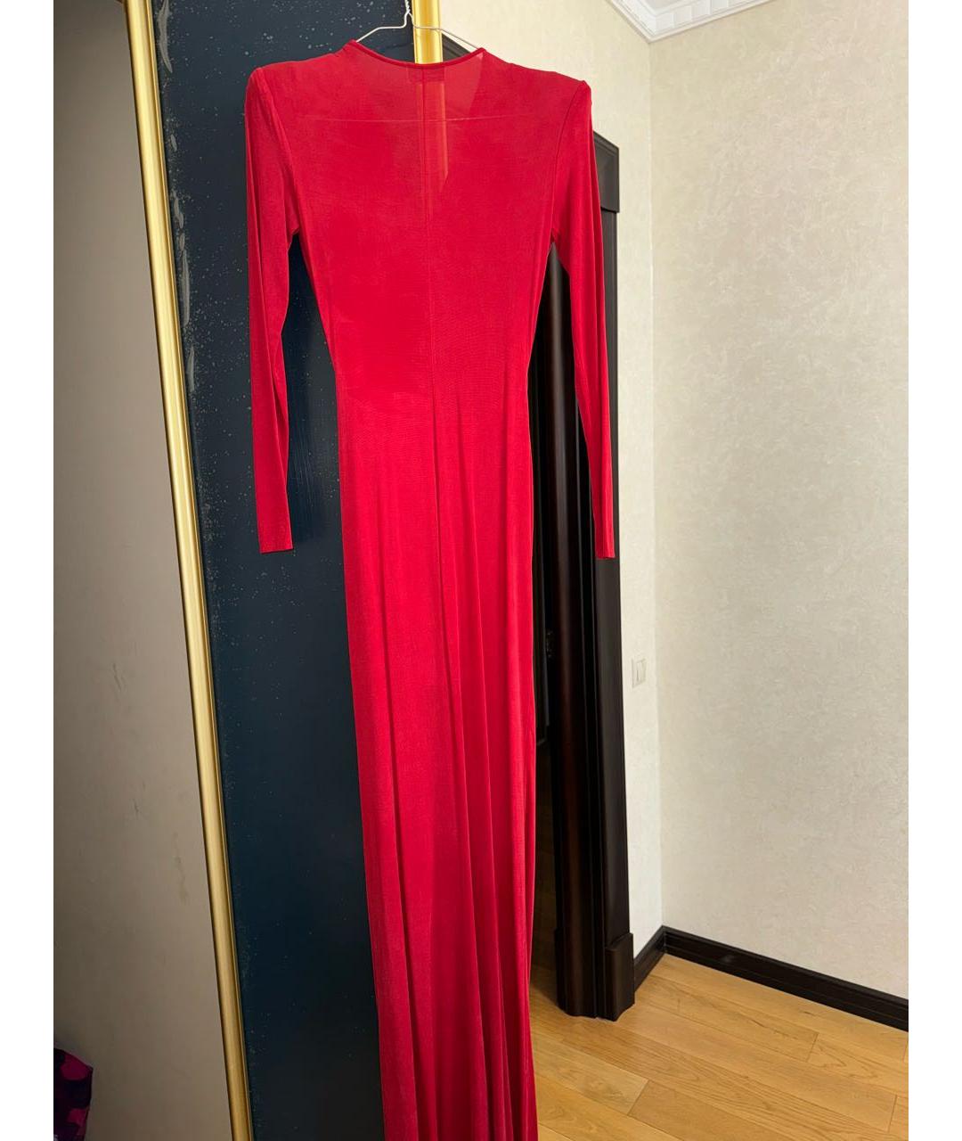 ELISABETTA FRANCHI Красное вечернее платье, фото 2