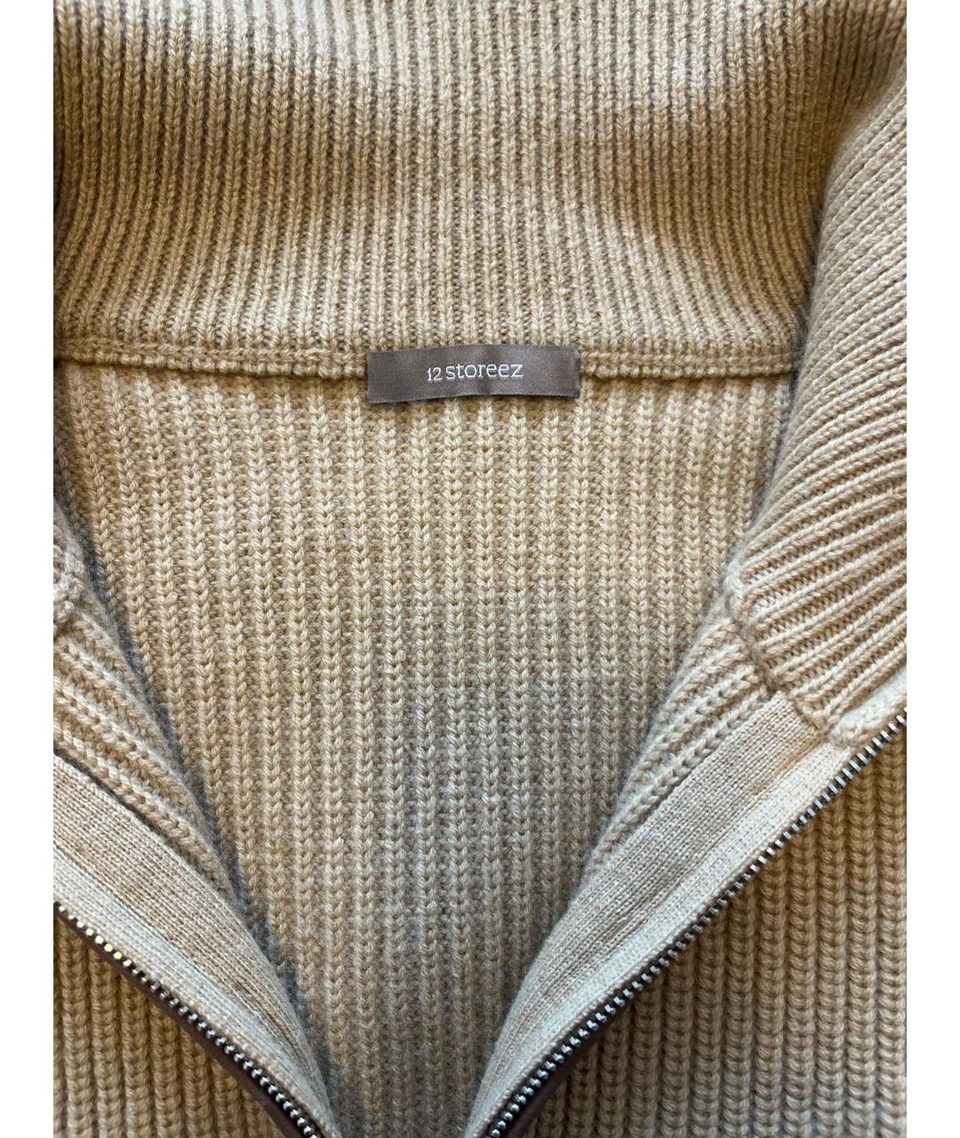 12 STOREEZ Горчичная шерстяная жилетка, фото 3