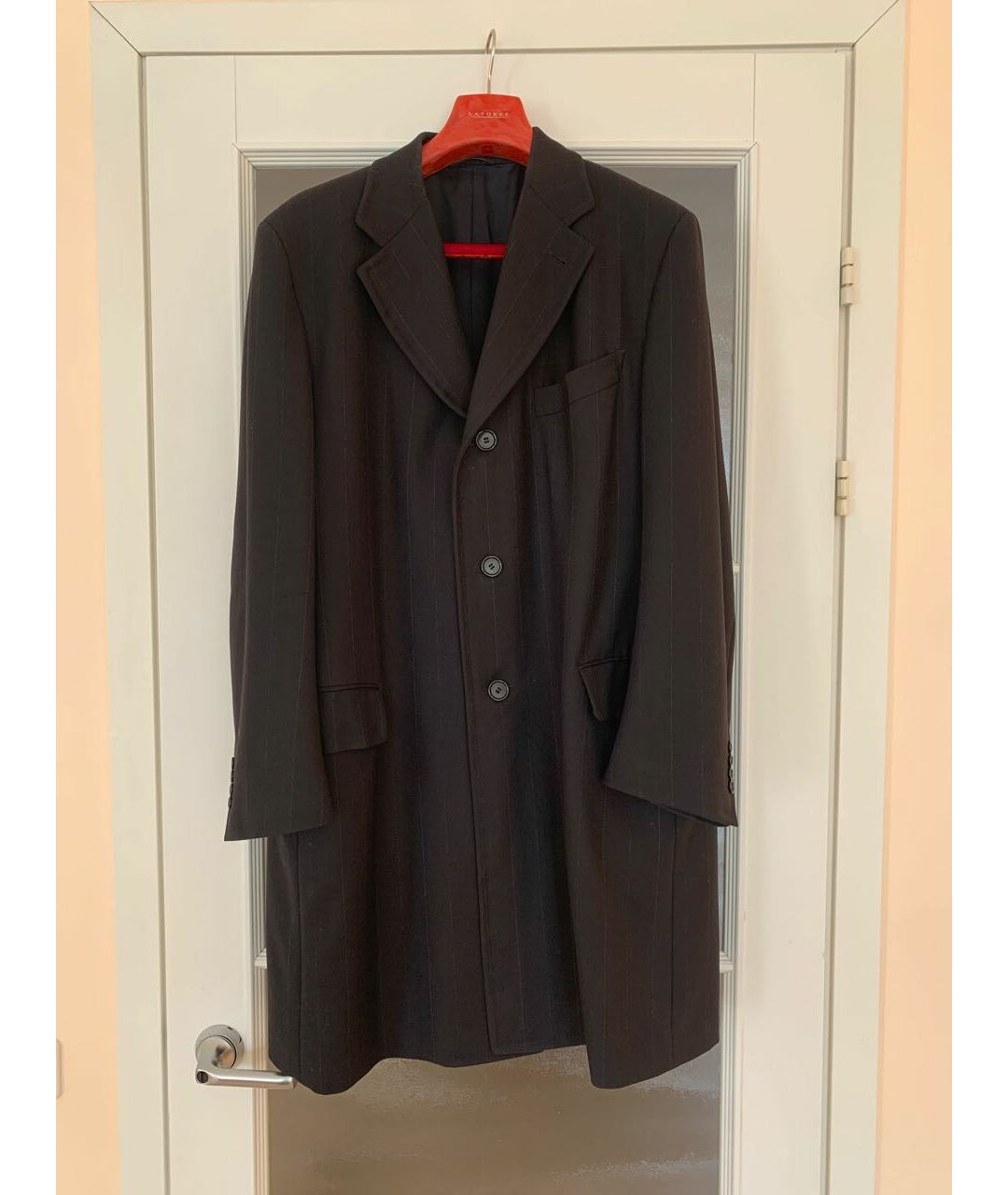 CANALI Черное кашемировое пальто, фото 5