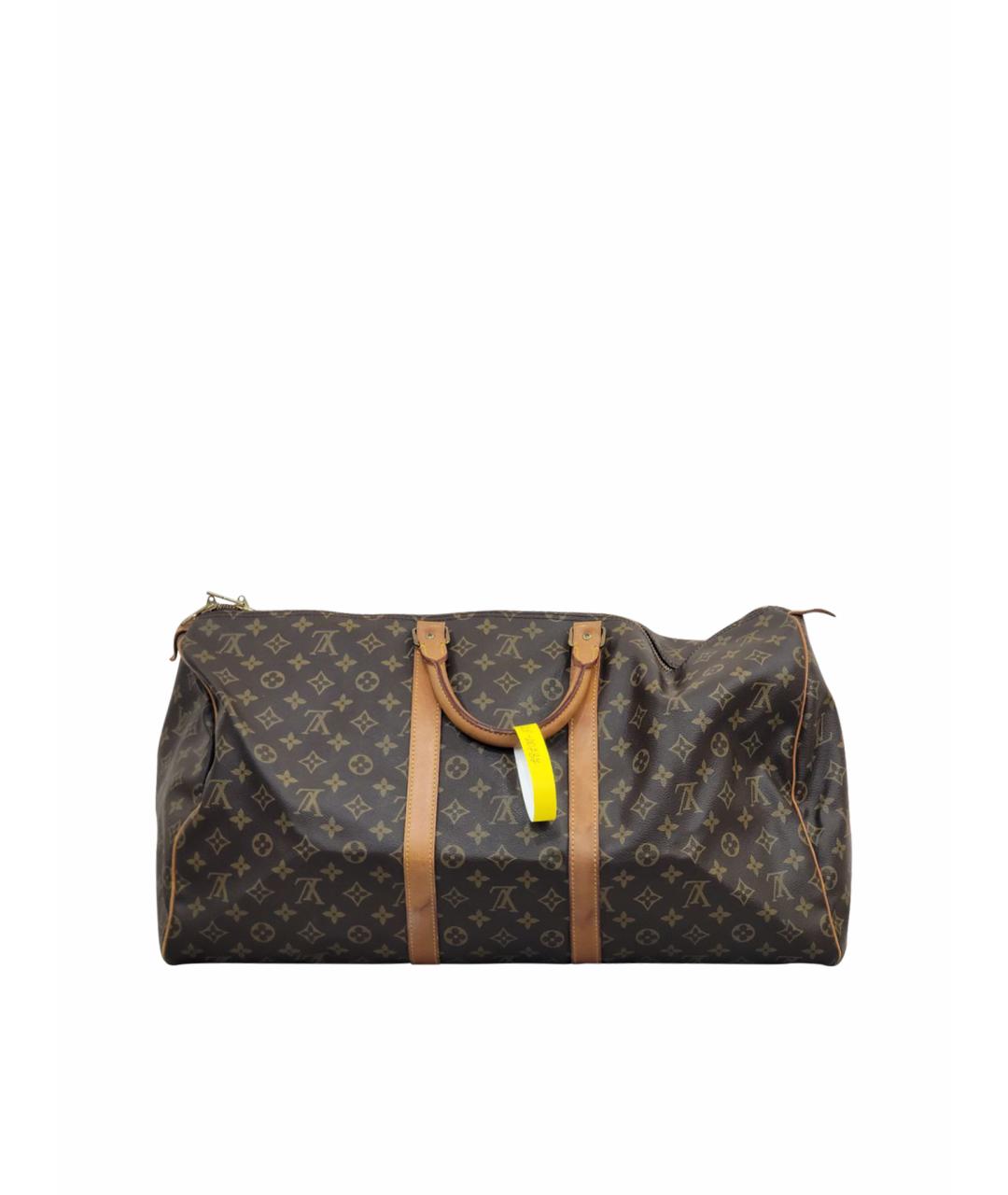 LOUIS VUITTON PRE-OWNED Коричневая дорожная/спортивная сумка, фото 1