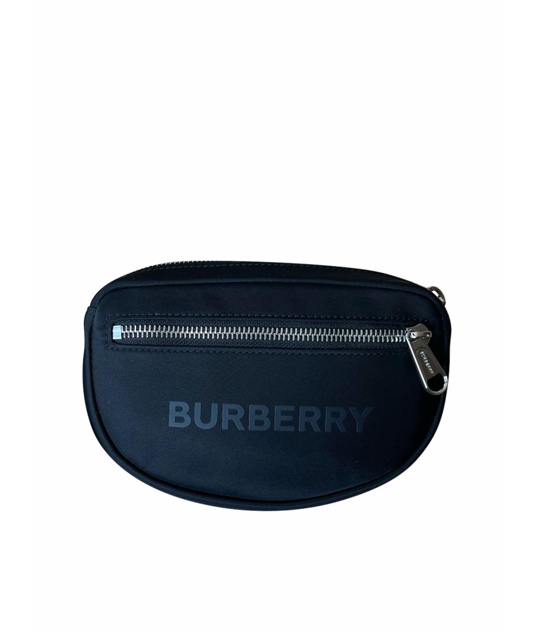 BURBERRY Черная поясная сумка, фото 1