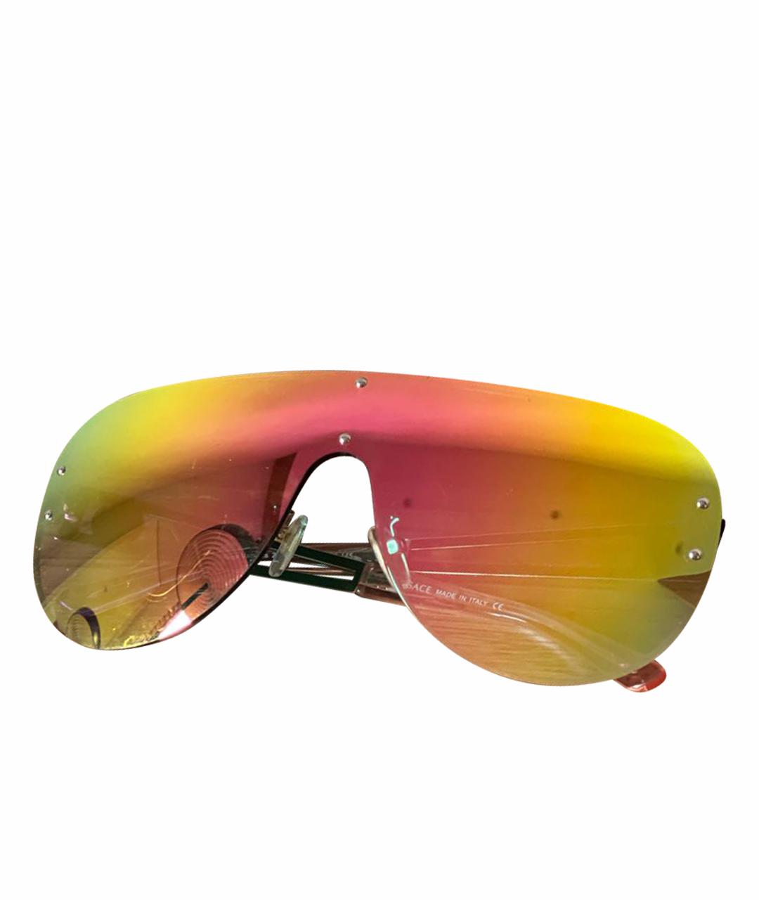 VERSACE Мульти пластиковые солнцезащитные очки, фото 1