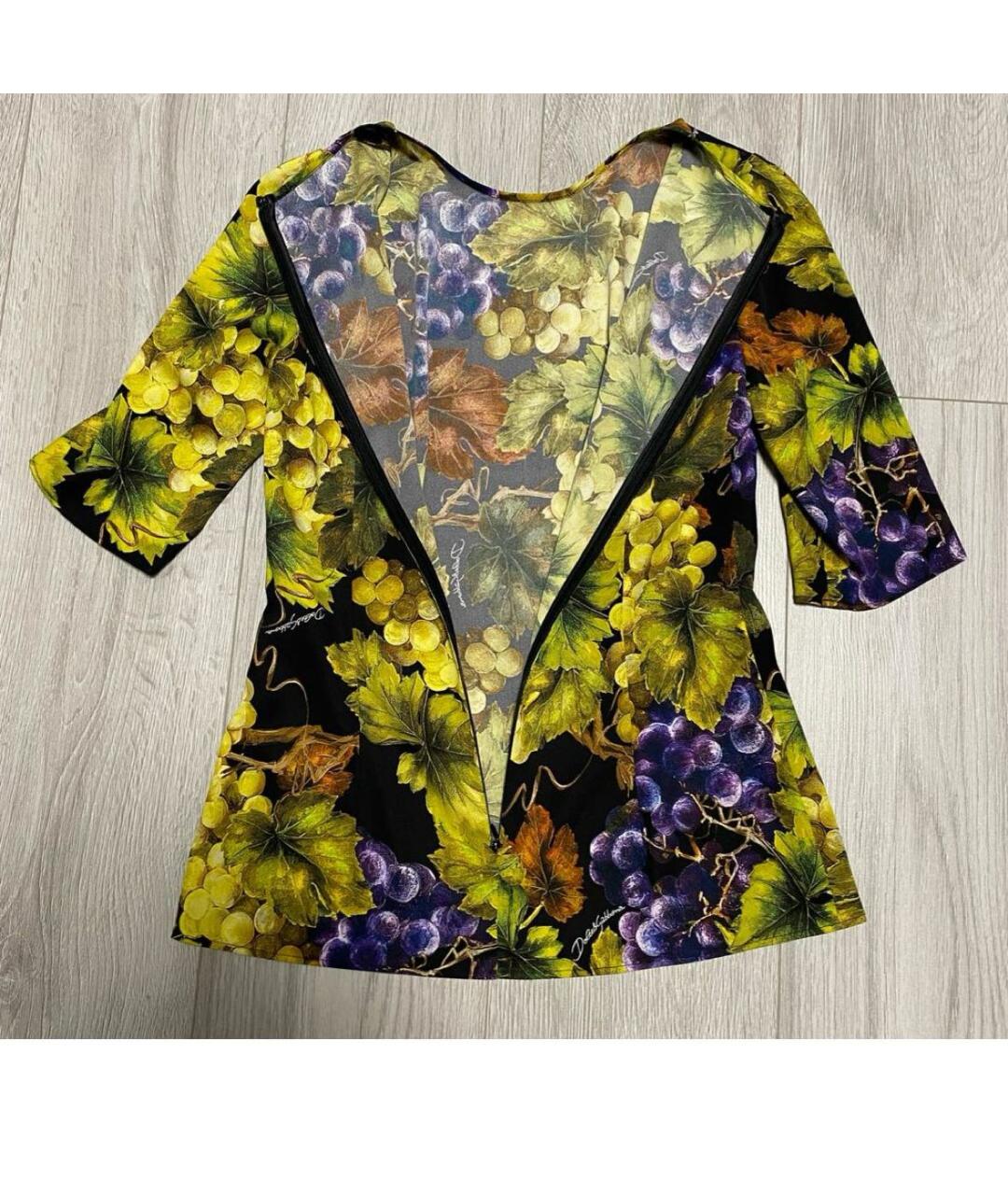 DOLCE&GABBANA Мульти вискозный костюм с юбками, фото 4