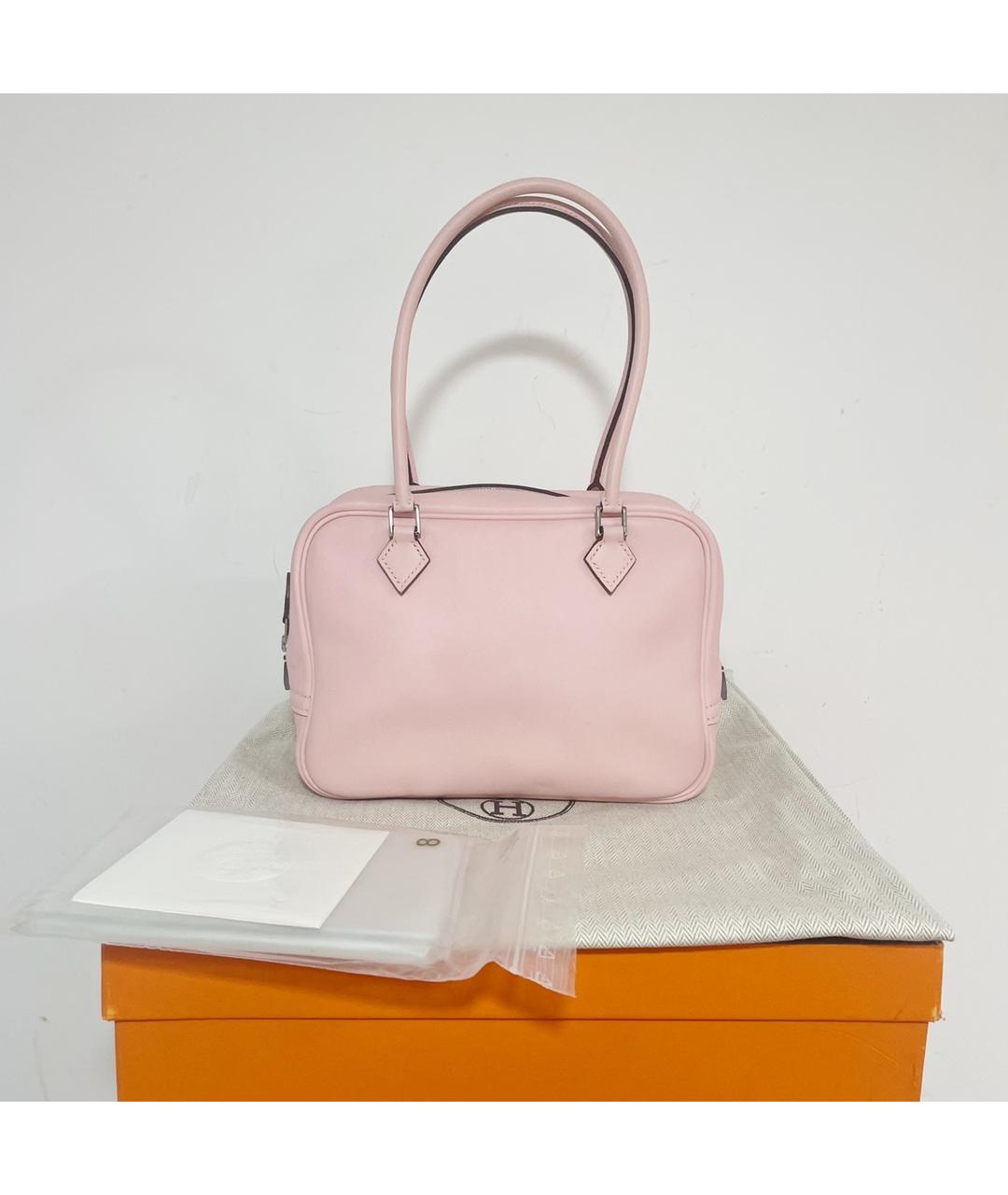 HERMES PRE-OWNED Розовая кожаная сумка тоут, фото 10