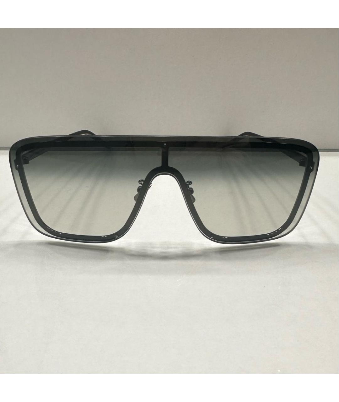 SAINT LAURENT Серые солнцезащитные очки, фото 4