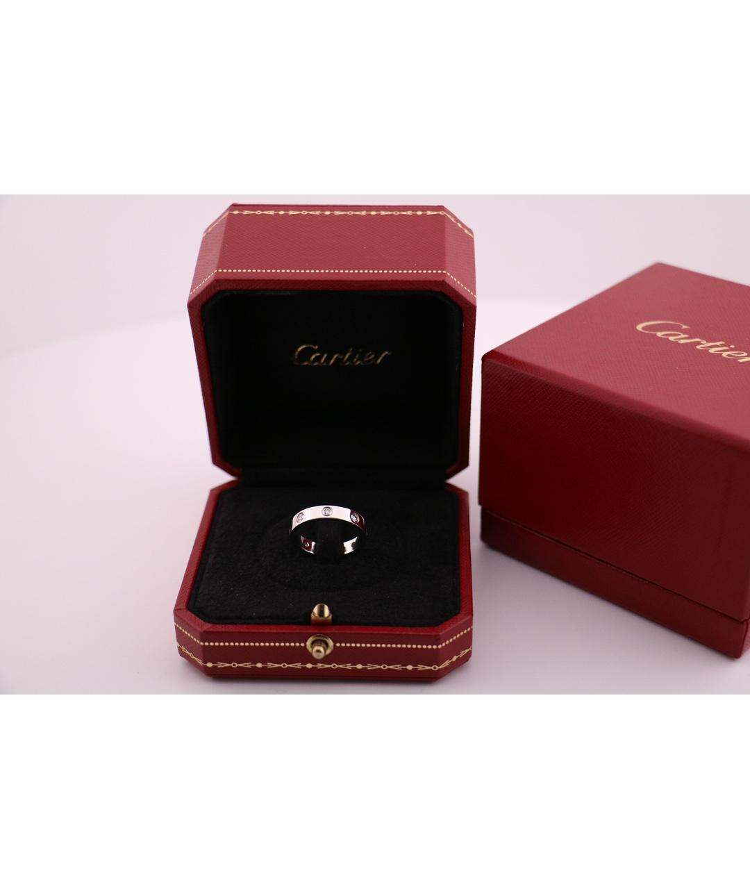 CARTIER Серебряное кольцо из белого золота, фото 6