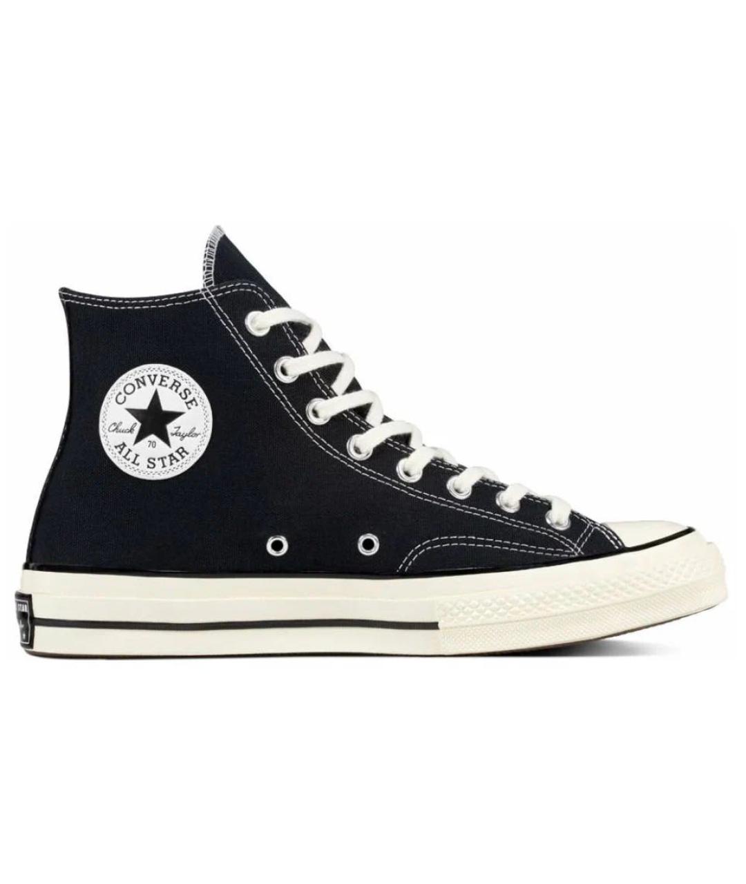 CONVERSE Черные текстильные кеды, фото 1