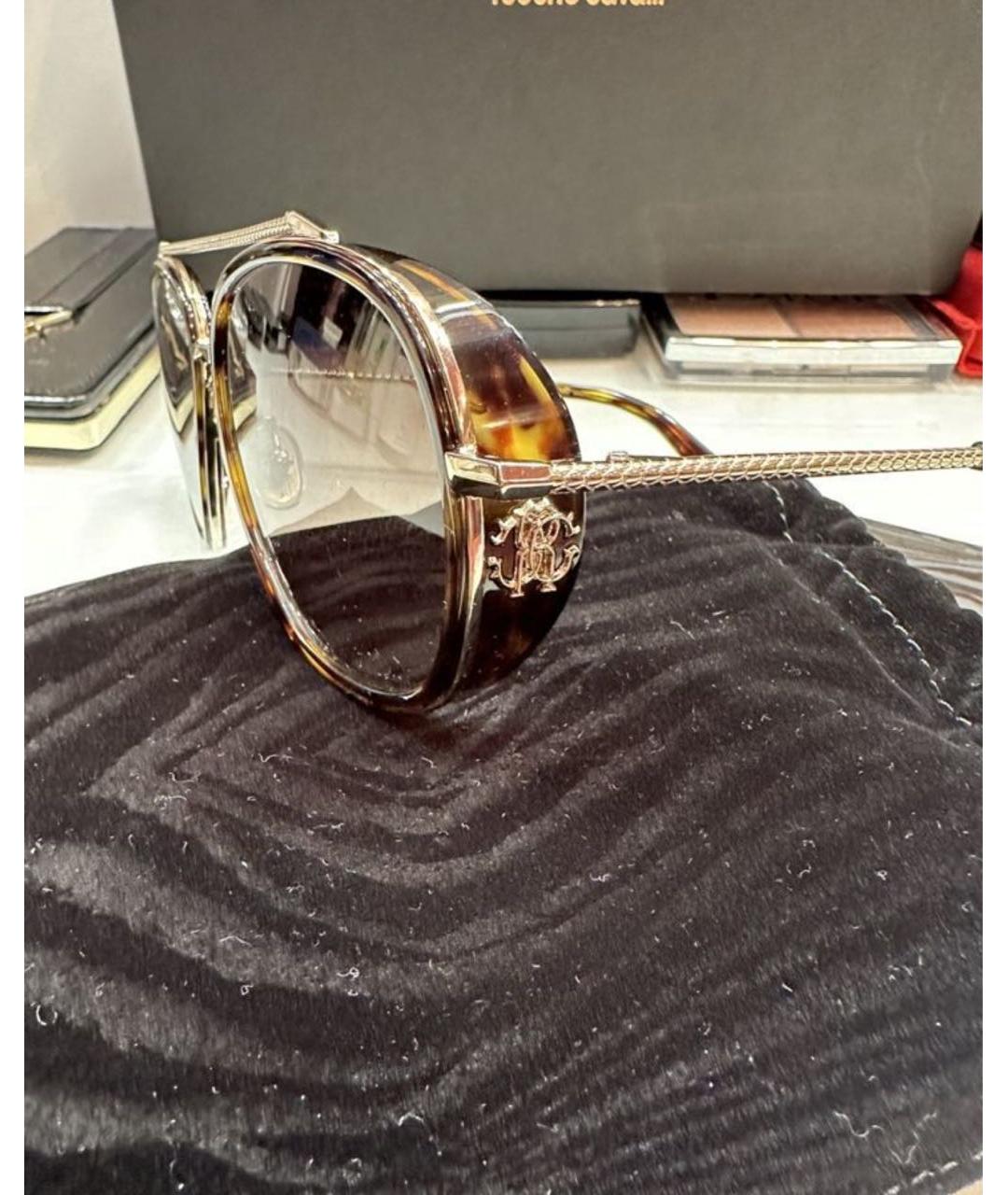 ROBERTO CAVALLI Серебряные солнцезащитные очки, фото 3