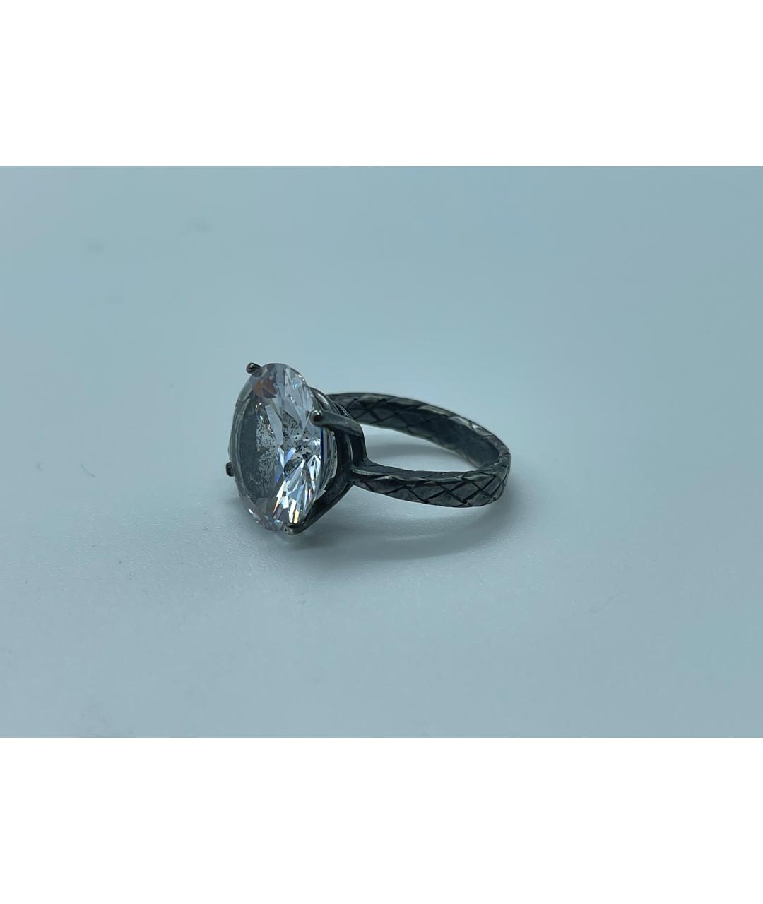BOTTEGA VENETA Серебряное серебряное кольцо, фото 5