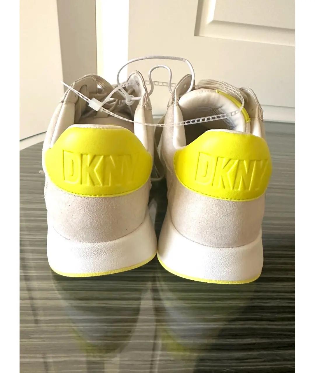 DKNY Бежевые кроссовки, фото 2