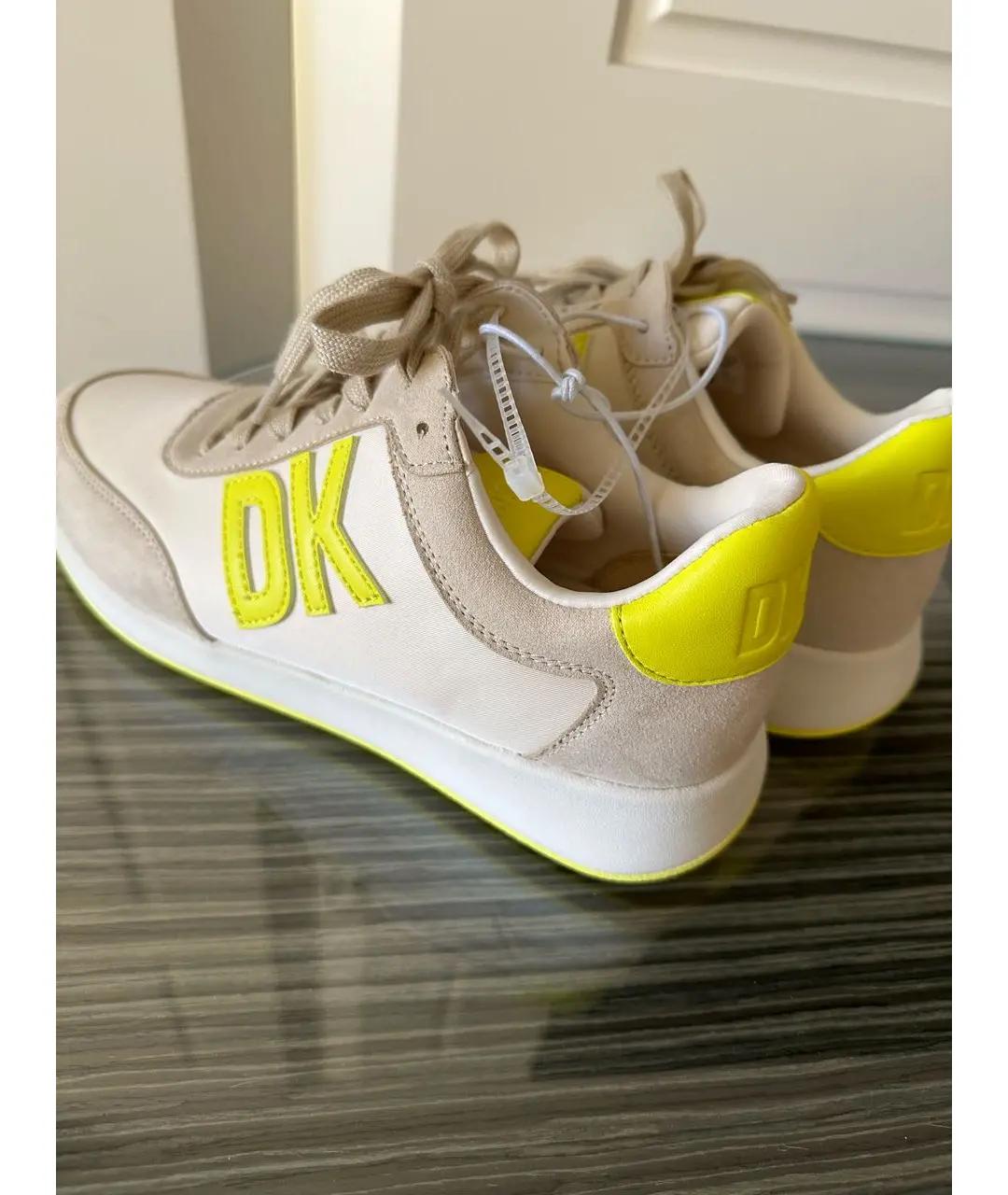 DKNY Бежевые кроссовки, фото 6