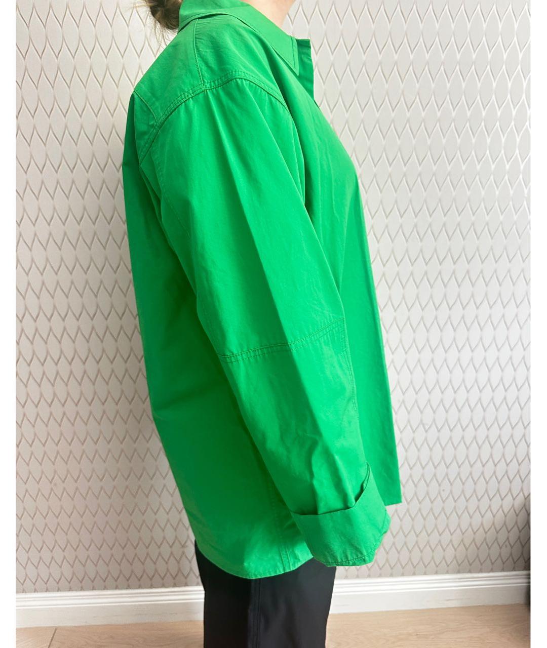JACQUEMUS Зеленая рубашка, фото 3