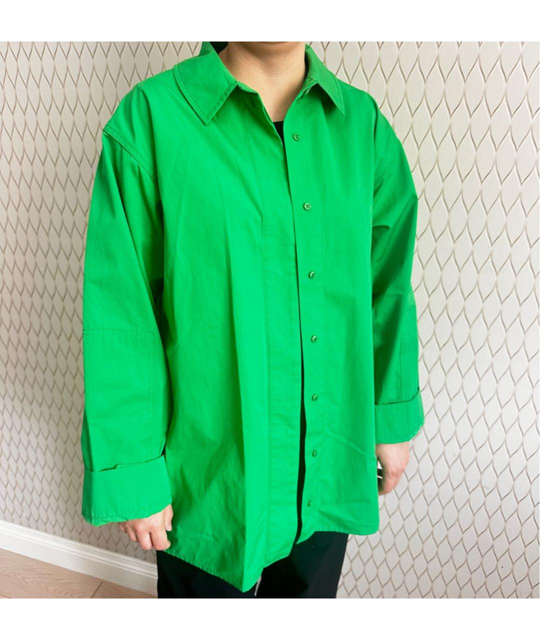 JACQUEMUS Зеленая рубашка, фото 7