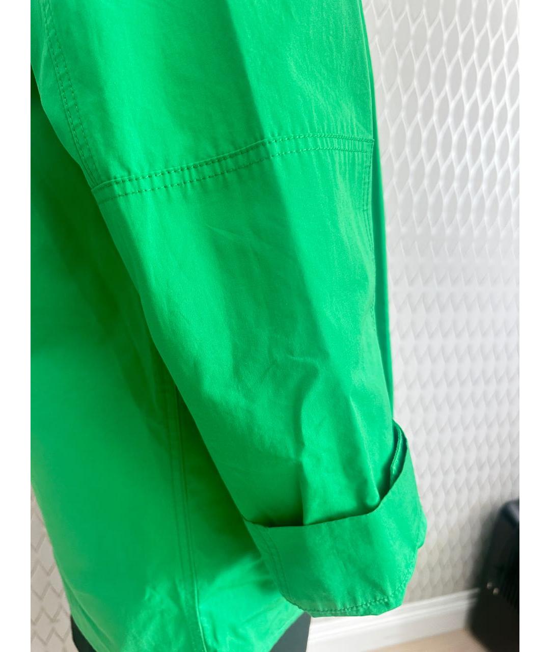 JACQUEMUS Зеленая рубашка, фото 2