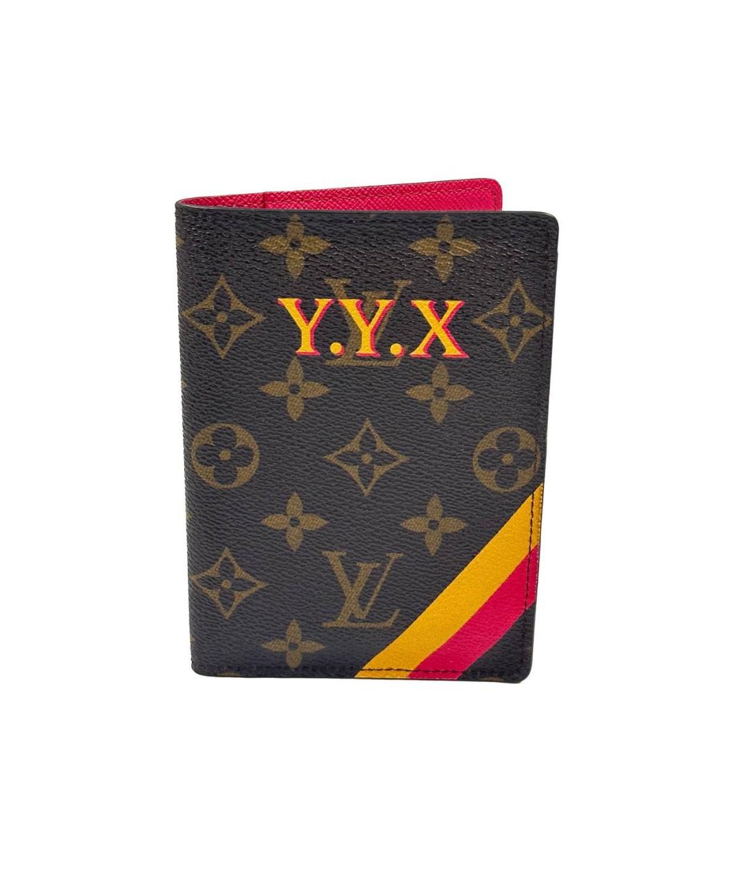 LOUIS VUITTON PRE-OWNED Коричневый кошелек, фото 1