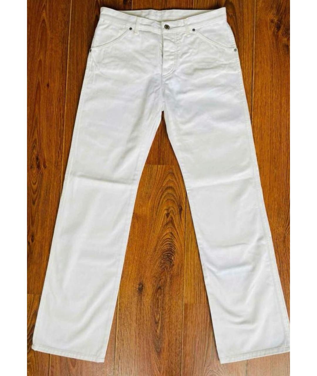 LOUIS VUITTON PRE-OWNED Белые джинсы, фото 2