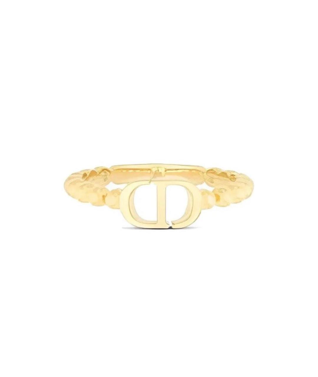 CHRISTIAN DIOR PRE-OWNED Золотое латунное кольцо, фото 1