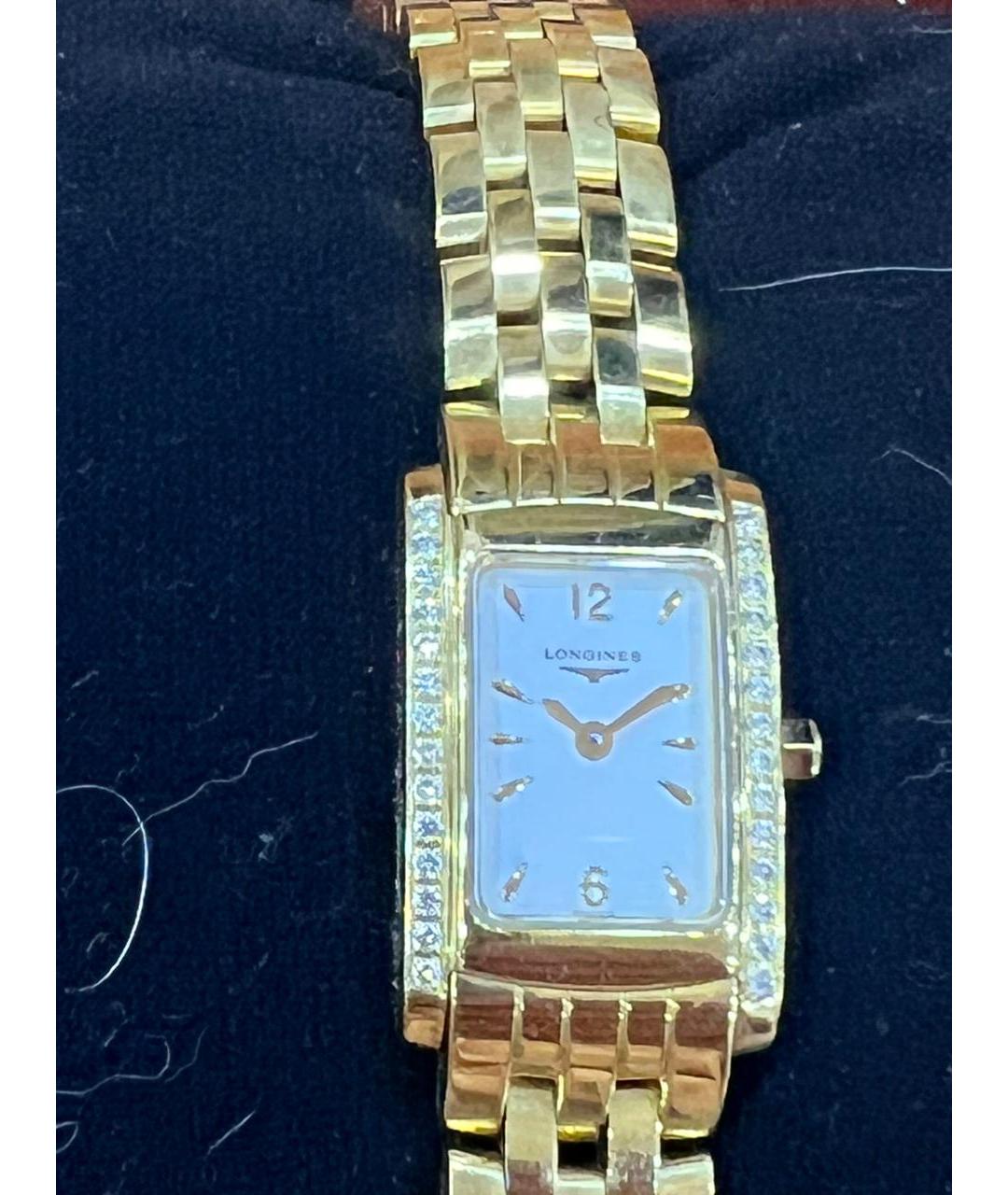 LONGINES Желтые часы из желтого золота, фото 3