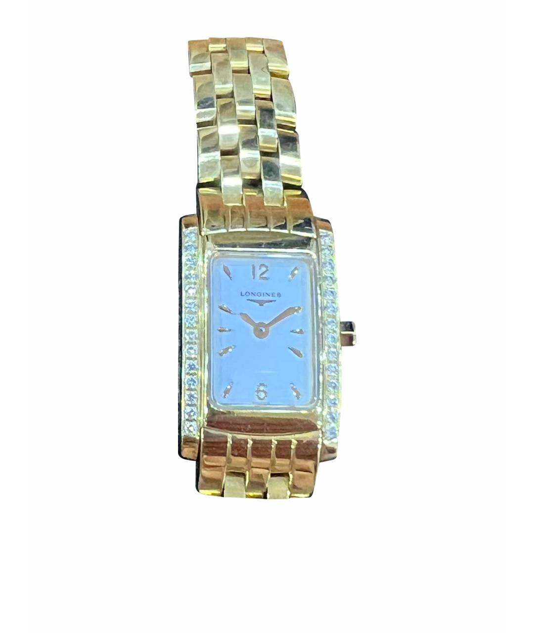 LONGINES Желтые часы из желтого золота, фото 1