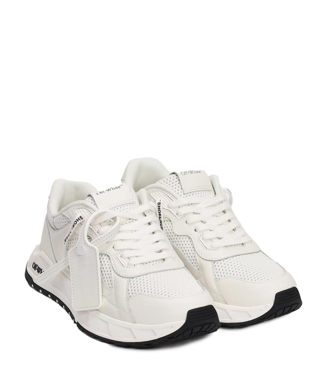 OFF-WHITE Белые кроссовки, фото 2