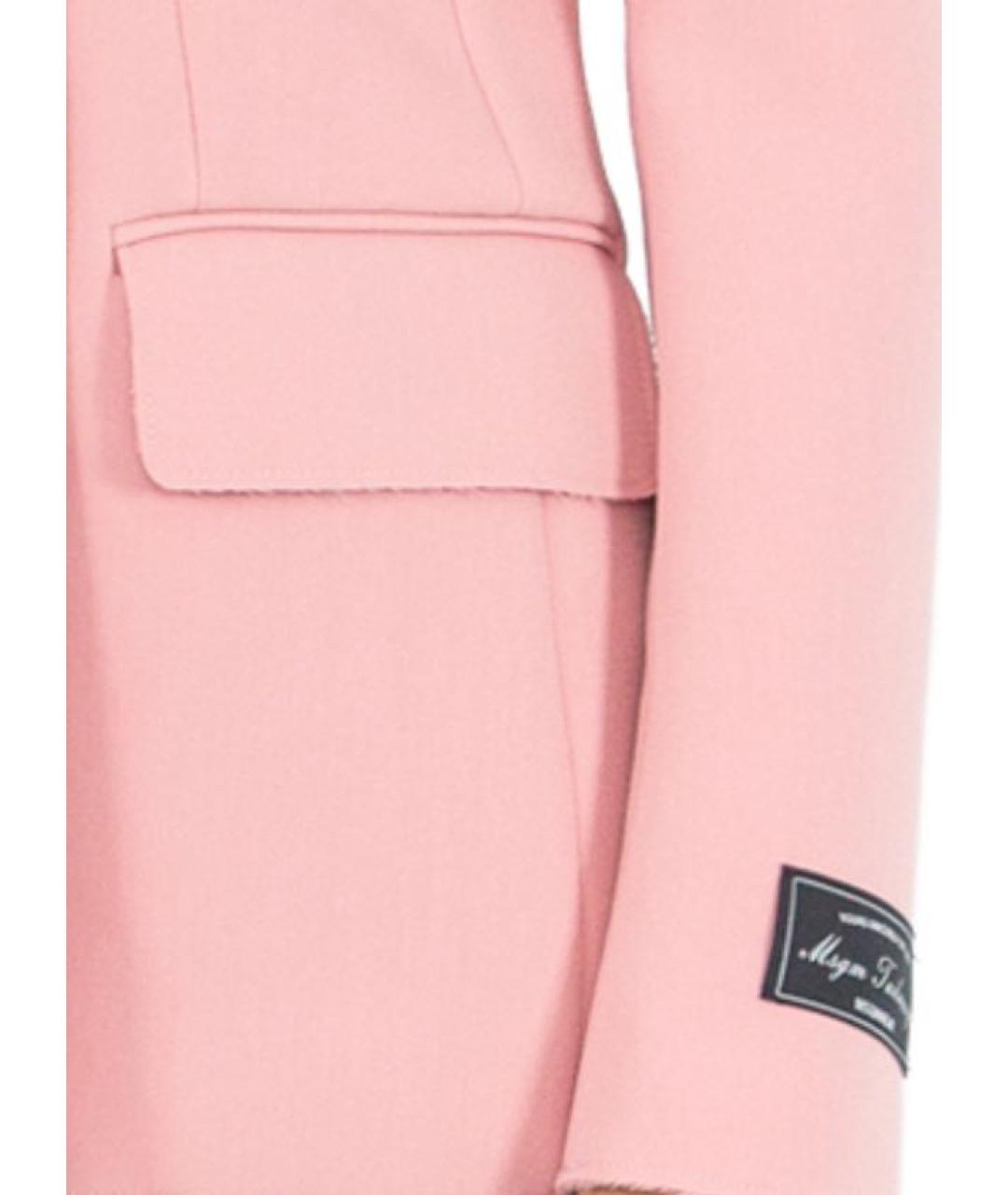 MSGM Розовый вискозный жакет/пиджак, фото 7
