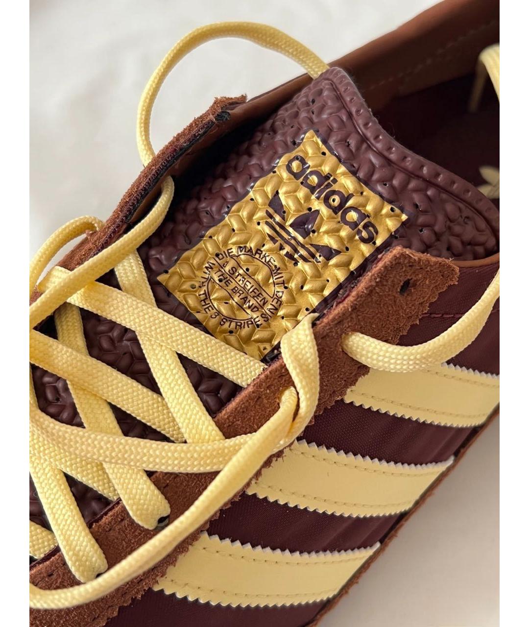 ADIDAS Коричневые замшевые кеды, фото 3
