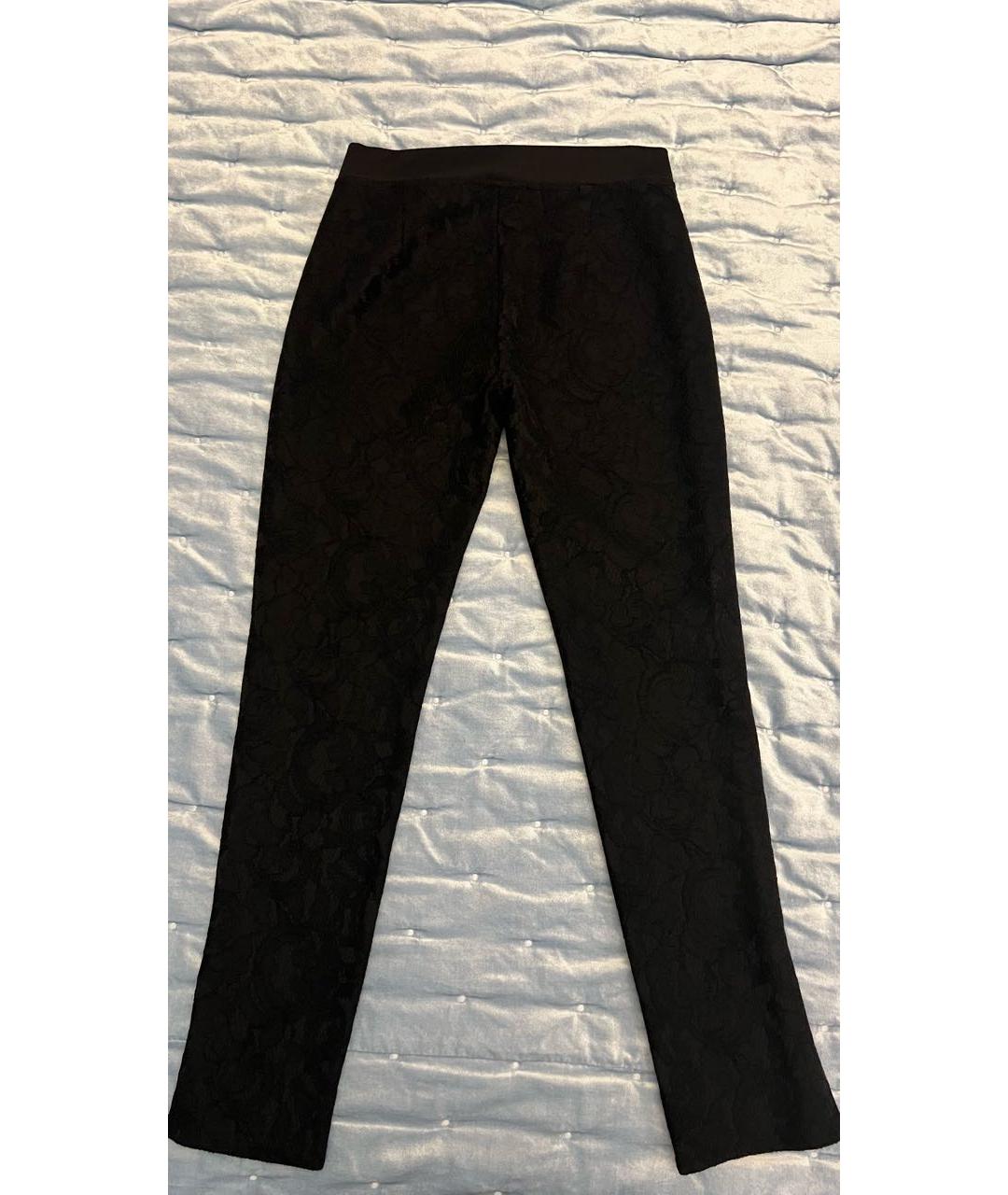 SANDRO Черные вискозные брюки узкие, фото 2