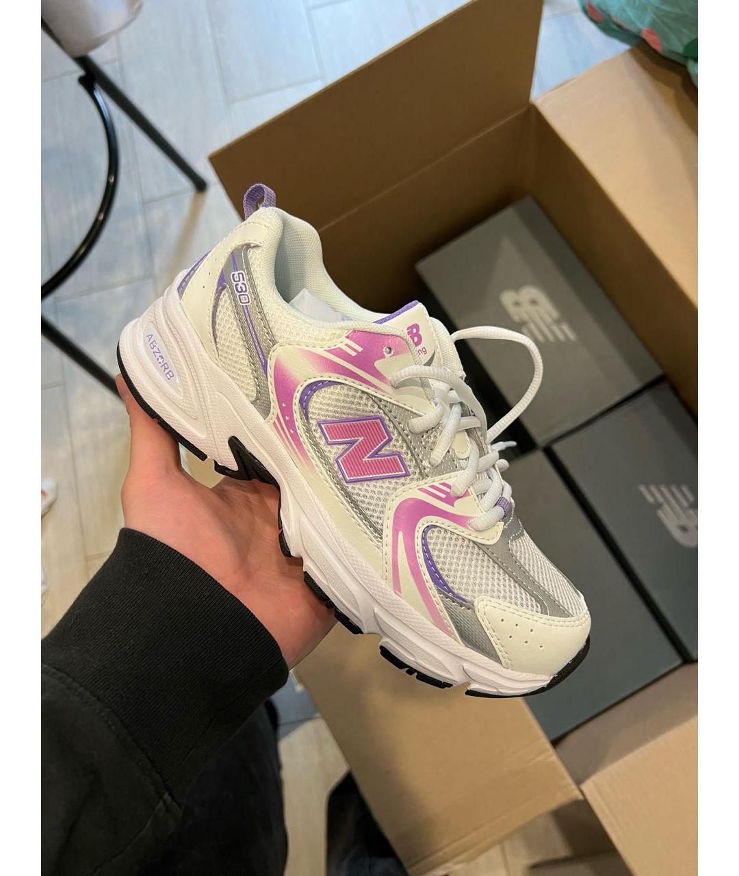 NEW BALANCE Розовые кроссовки, фото 5