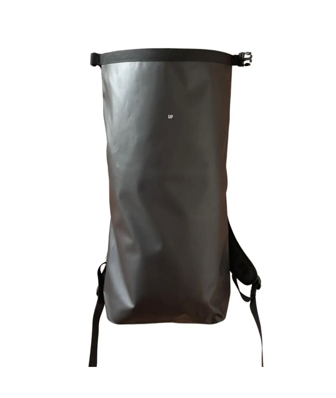 YEEZY Черный синтетический рюкзак, фото 1