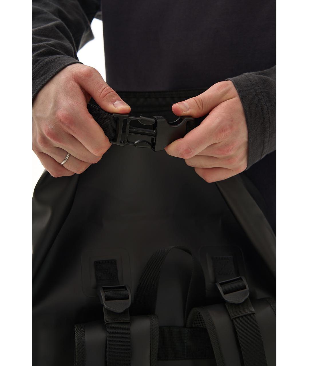 YEEZY Черный синтетический рюкзак, фото 3