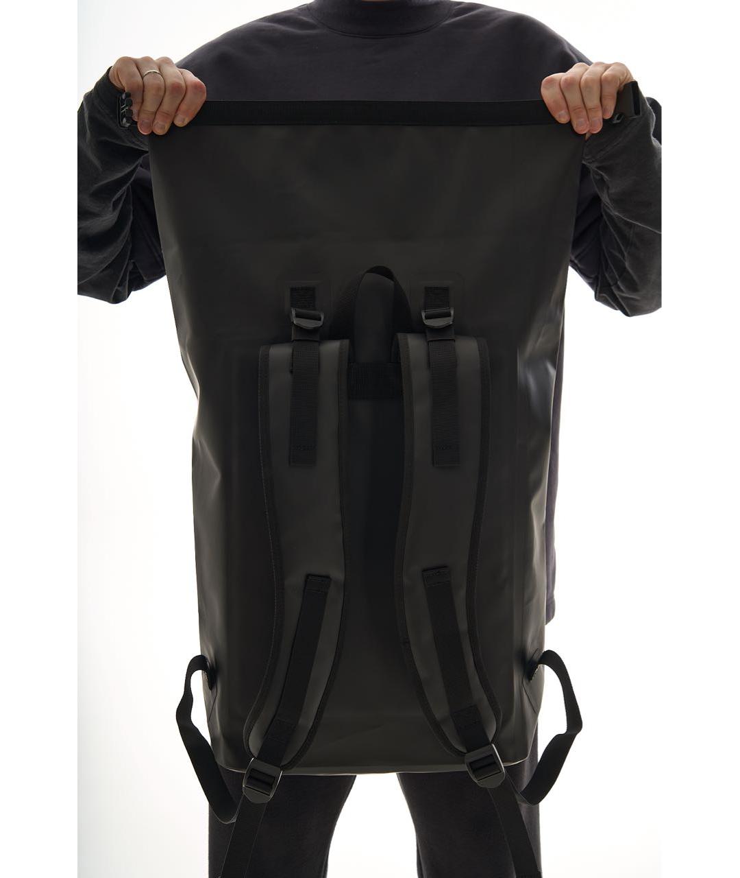 YEEZY Черный синтетический рюкзак, фото 5