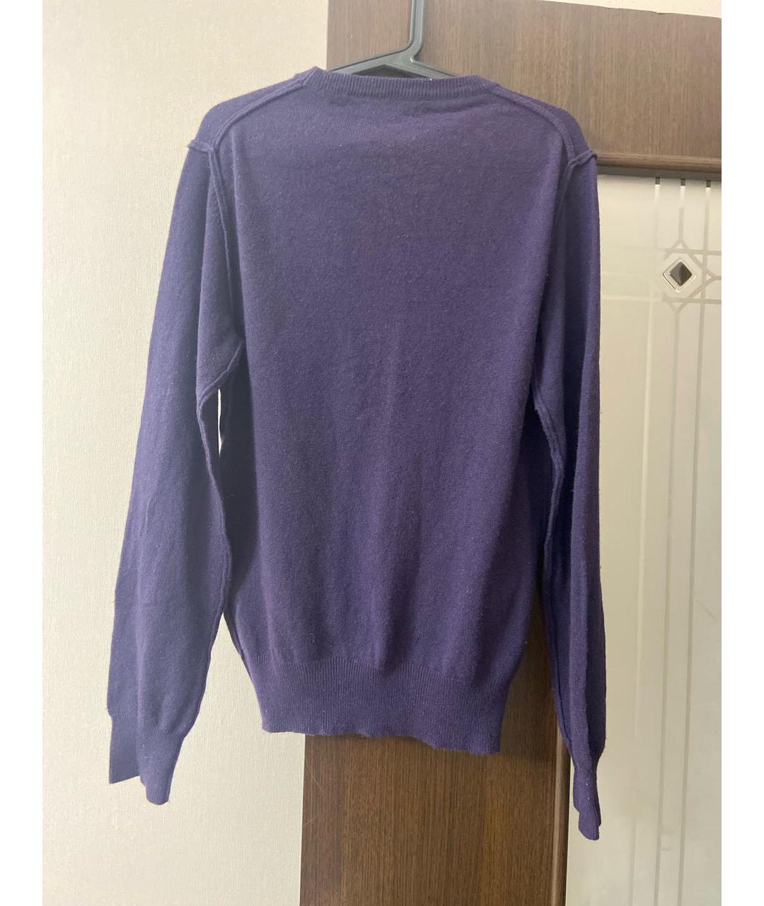 DOLCE&GABBANA Фиолетовый кашемировый джемпер / свитер, фото 2
