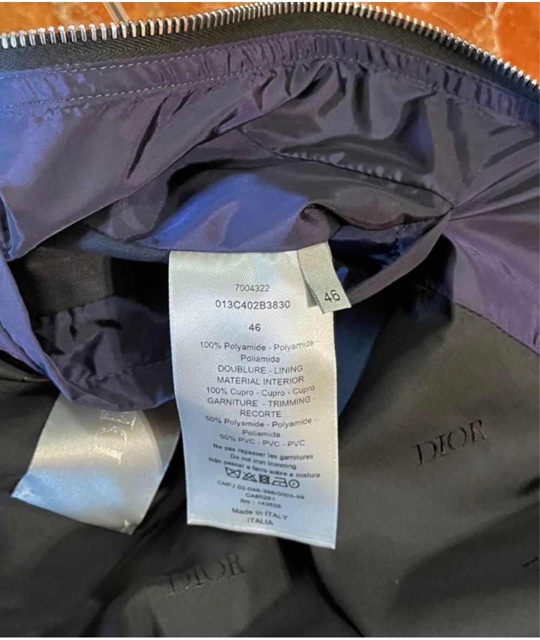 CHRISTIAN DIOR PRE-OWNED Темно-синяя куртка, фото 7