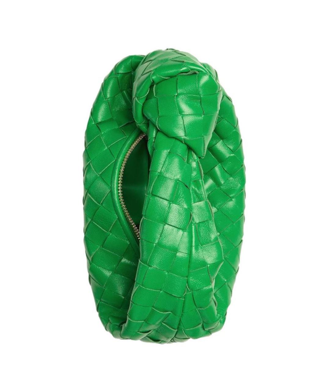 BOTTEGA VENETA Зеленая сумка с короткими ручками, фото 4