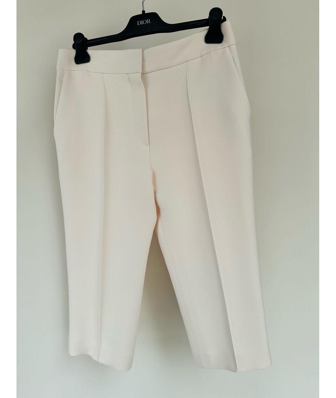 CHRISTIAN DIOR PRE-OWNED Белые льняные шорты, фото 5