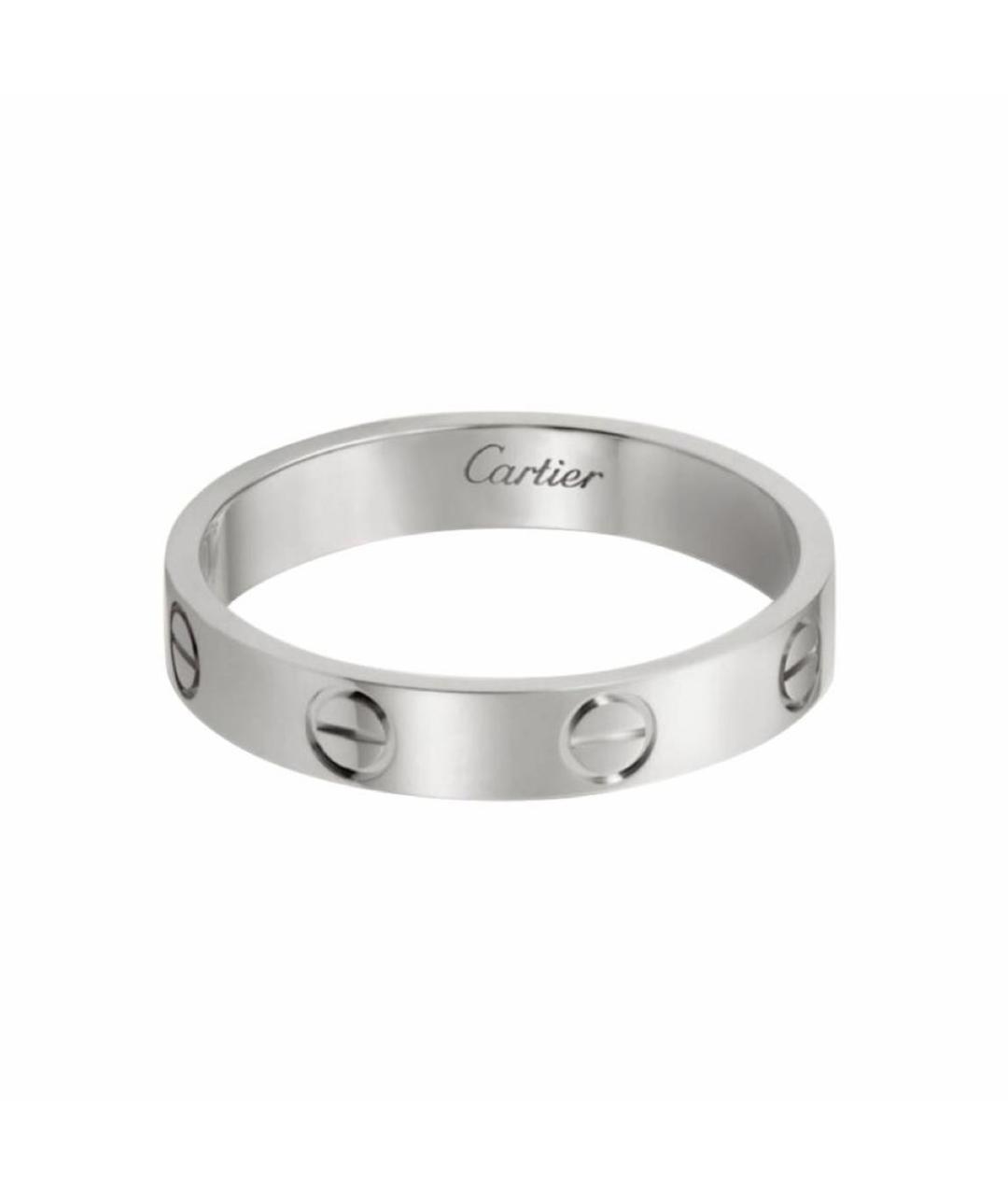 CARTIER Серебряное кольцо из белого золота, фото 1