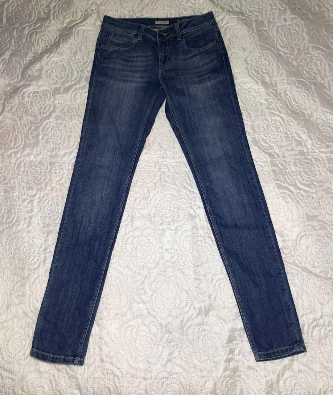 BURBERRY Темно-синие прямые джинсы, фото 7