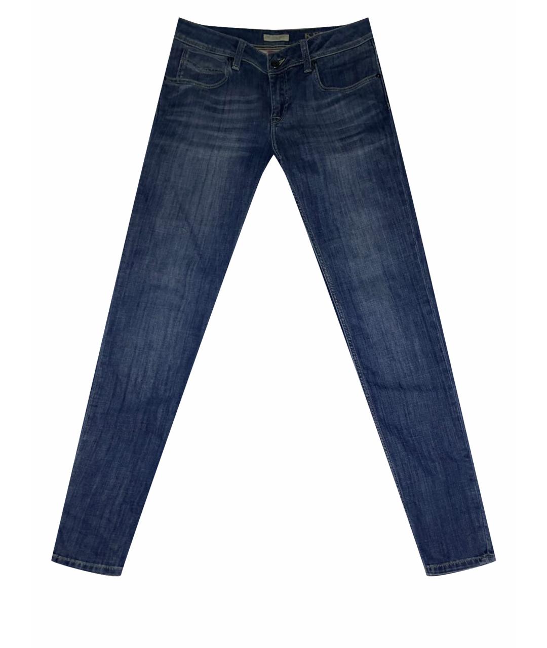BURBERRY Темно-синие прямые джинсы, фото 1