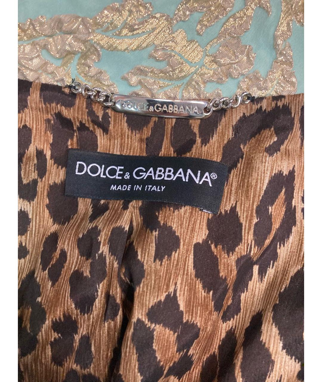 DOLCE&GABBANA Шелковый костюм с юбками, фото 6