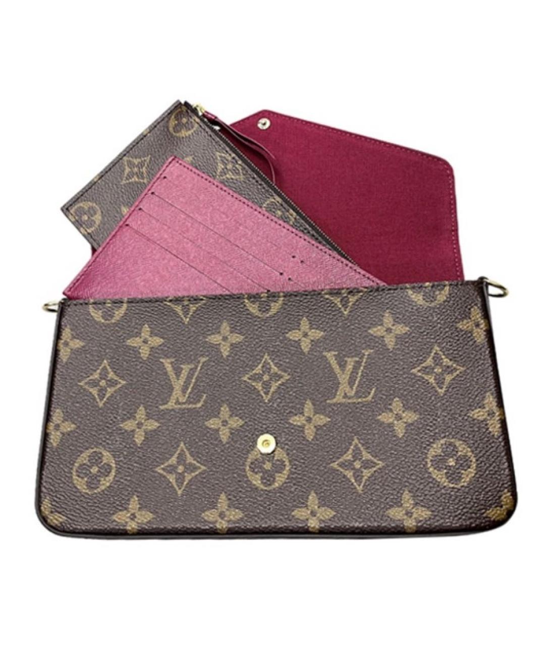 LOUIS VUITTON Коричневая сумка через плечо, фото 5