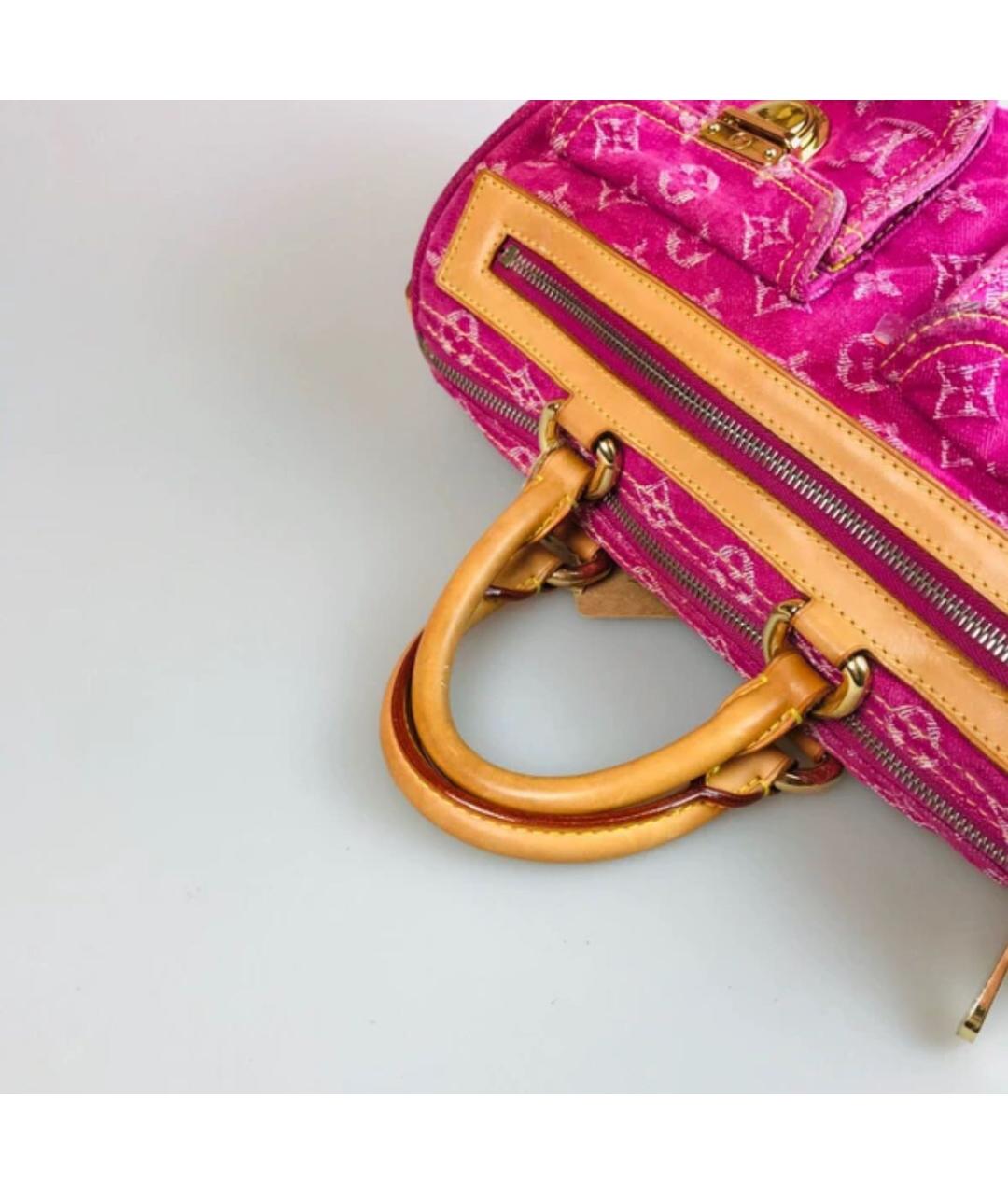 LOUIS VUITTON PRE-OWNED Розовая сумка с короткими ручками, фото 6