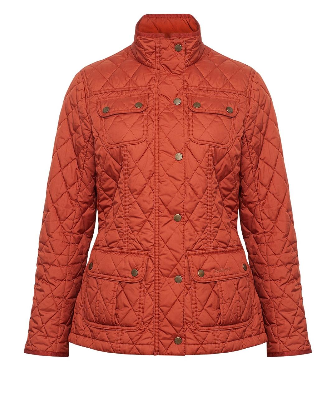 BARBOUR Оранжевая полиэстеровая куртка, фото 1