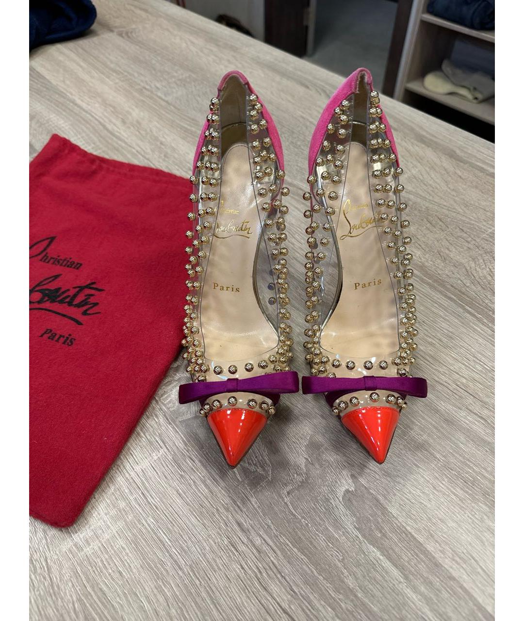 CHRISTIAN LOUBOUTIN Мульти туфли, фото 2