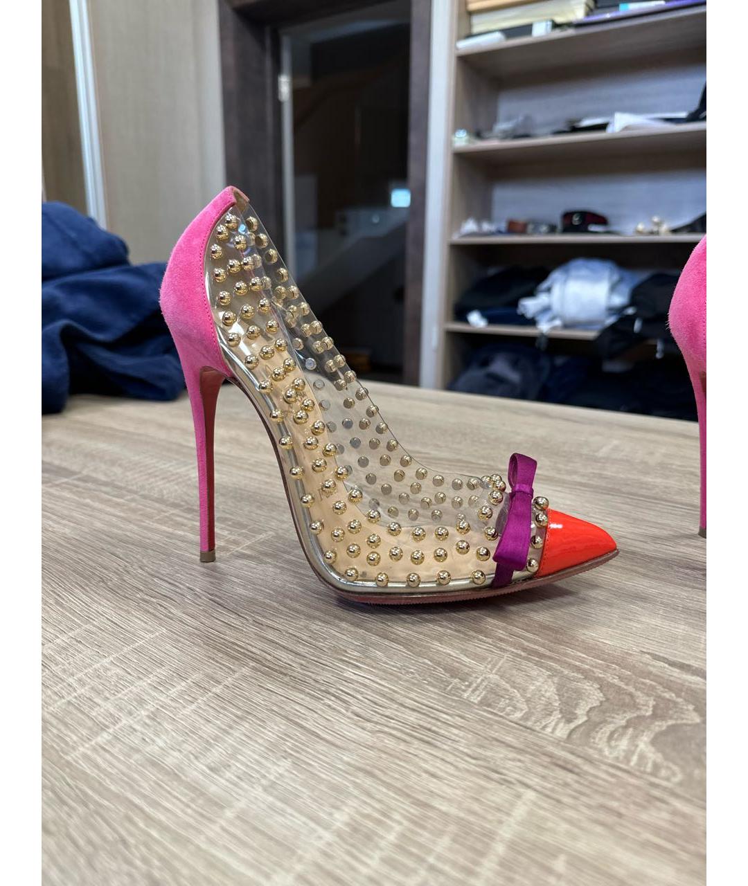 CHRISTIAN LOUBOUTIN Мульти туфли, фото 4