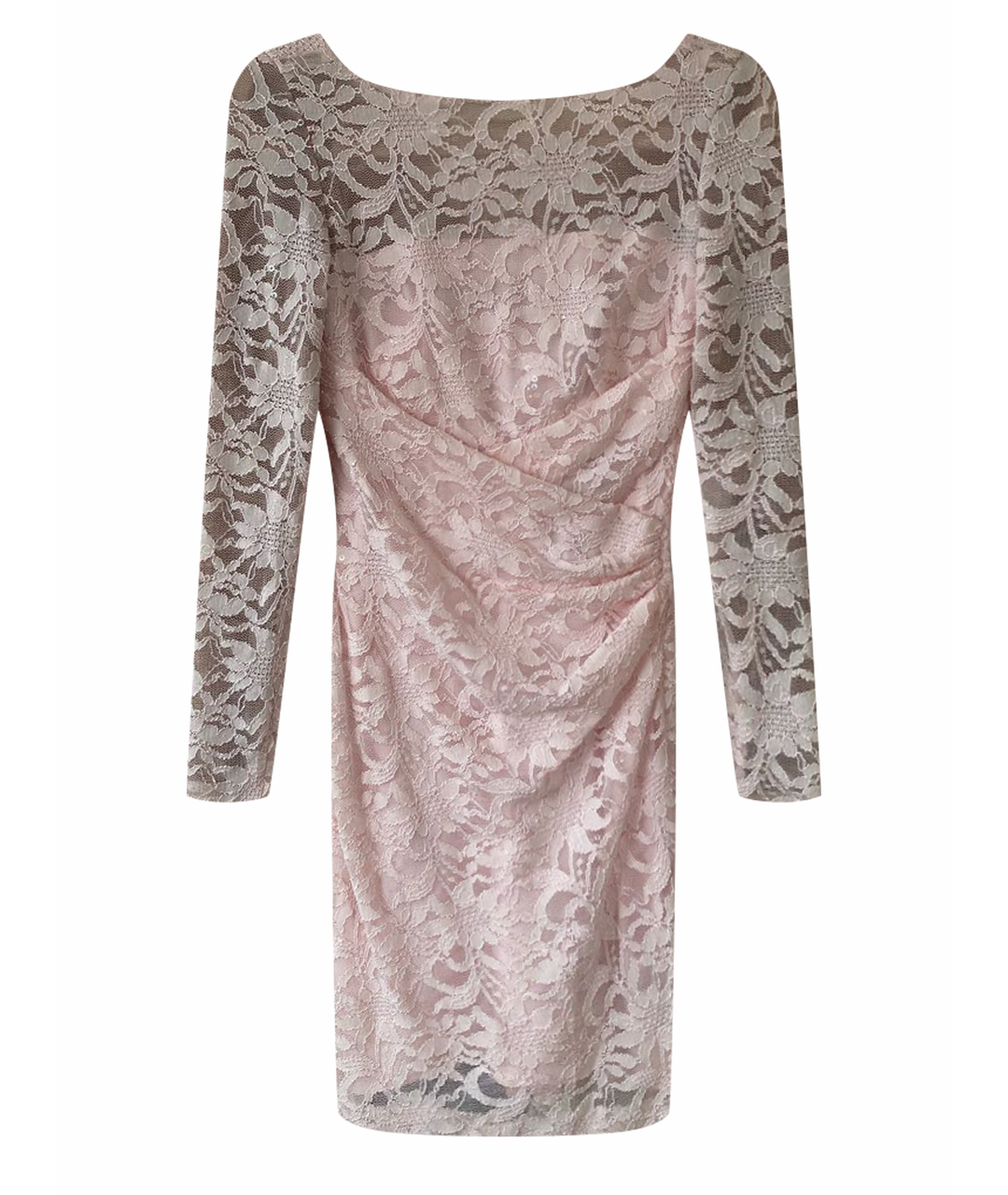 RALPH LAUREN Розовое полиамидовое коктейльное платье, фото 1