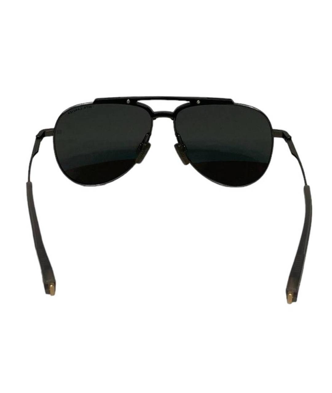 DITA Черные металлические солнцезащитные очки, фото 9