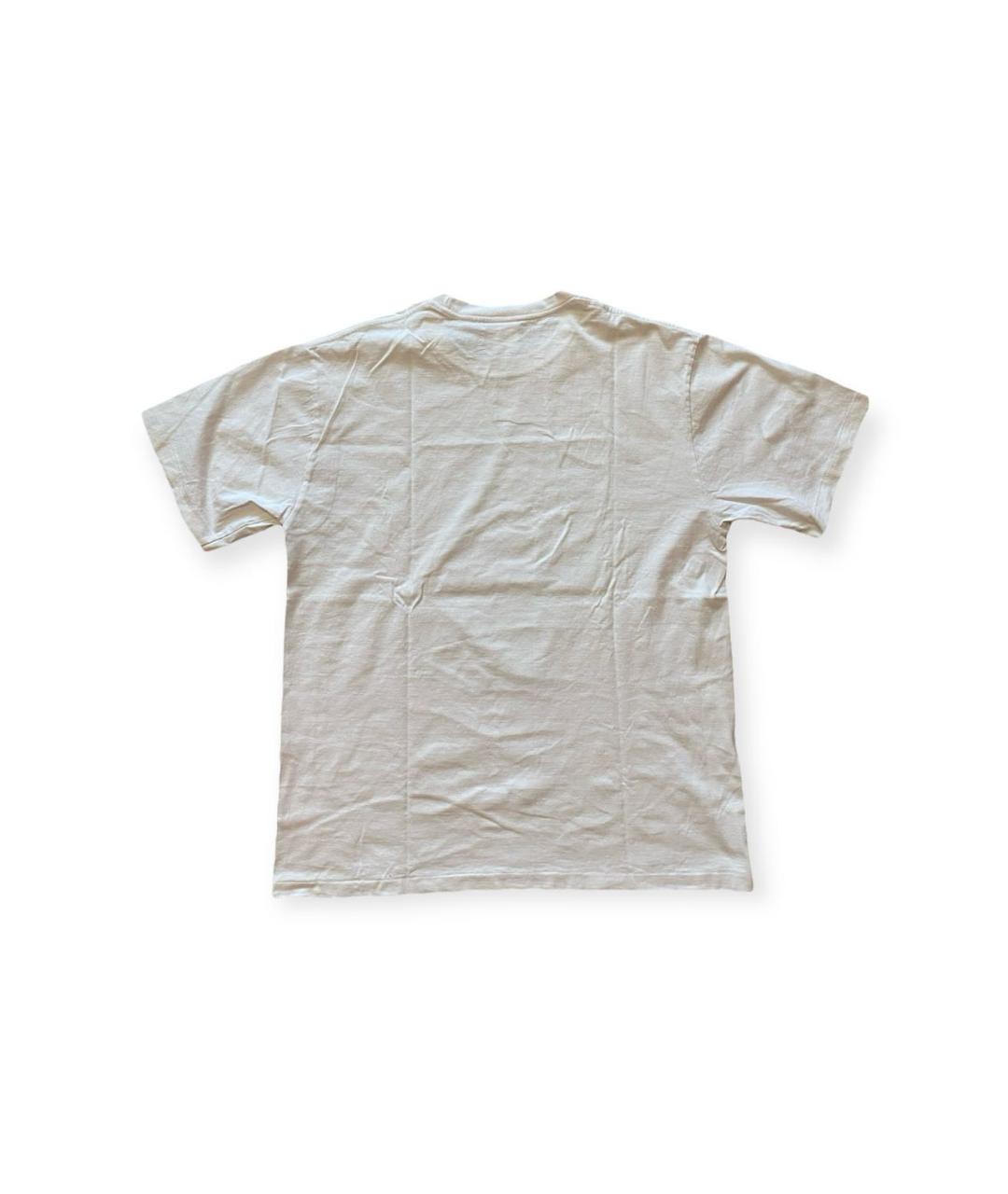 A BATHING APE Белая хлопковая футболка, фото 2