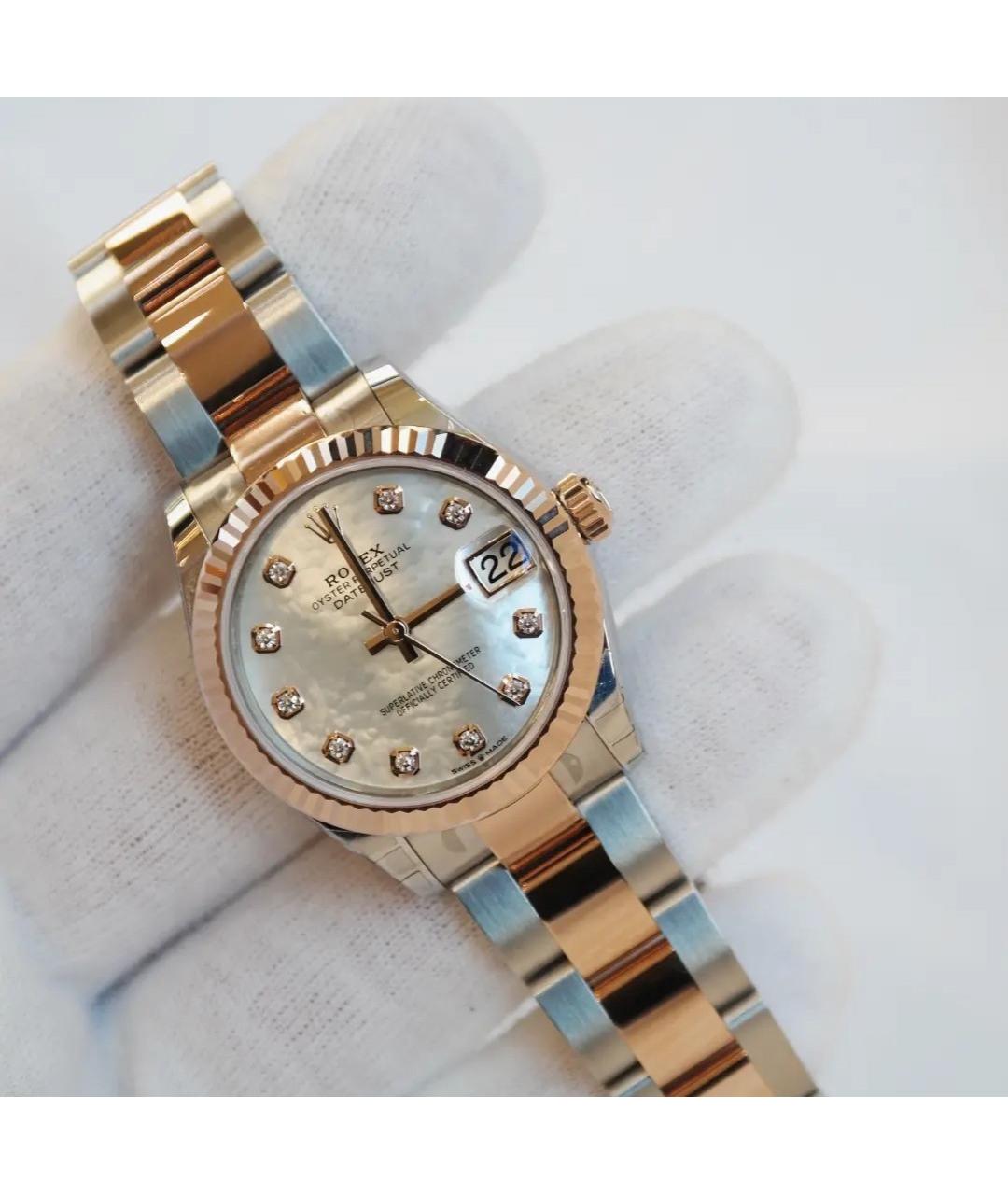 ROLEX Мульти часы из розового золота, фото 3