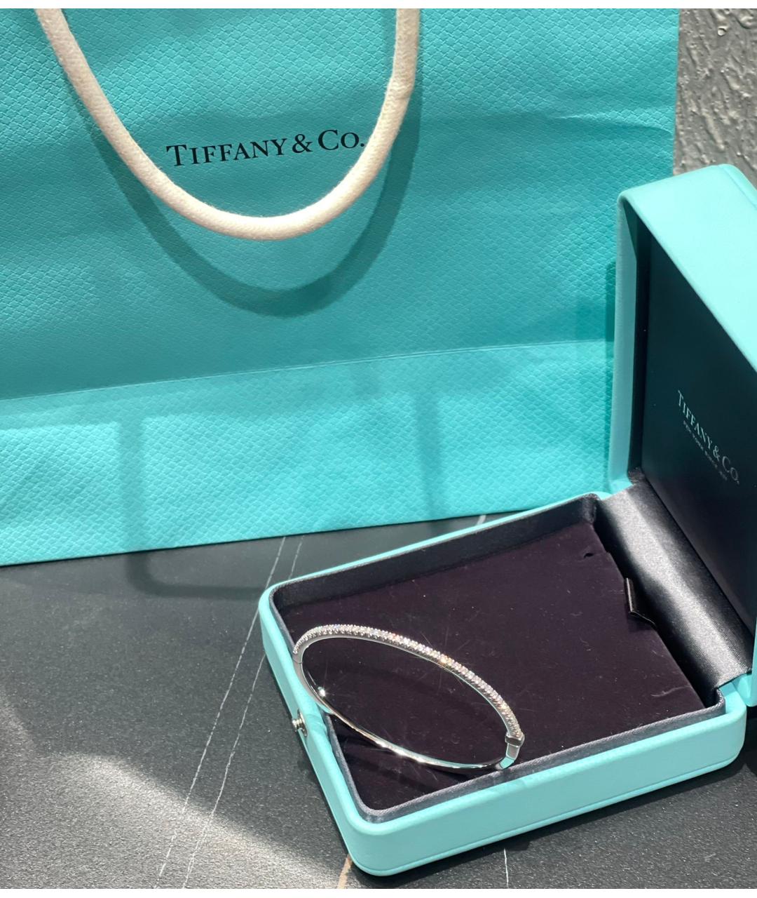 TIFFANY&CO Белый браслет из белого золота, фото 3