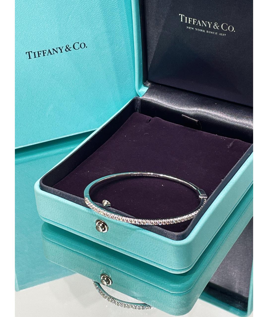 TIFFANY&CO Белый браслет из белого золота, фото 6